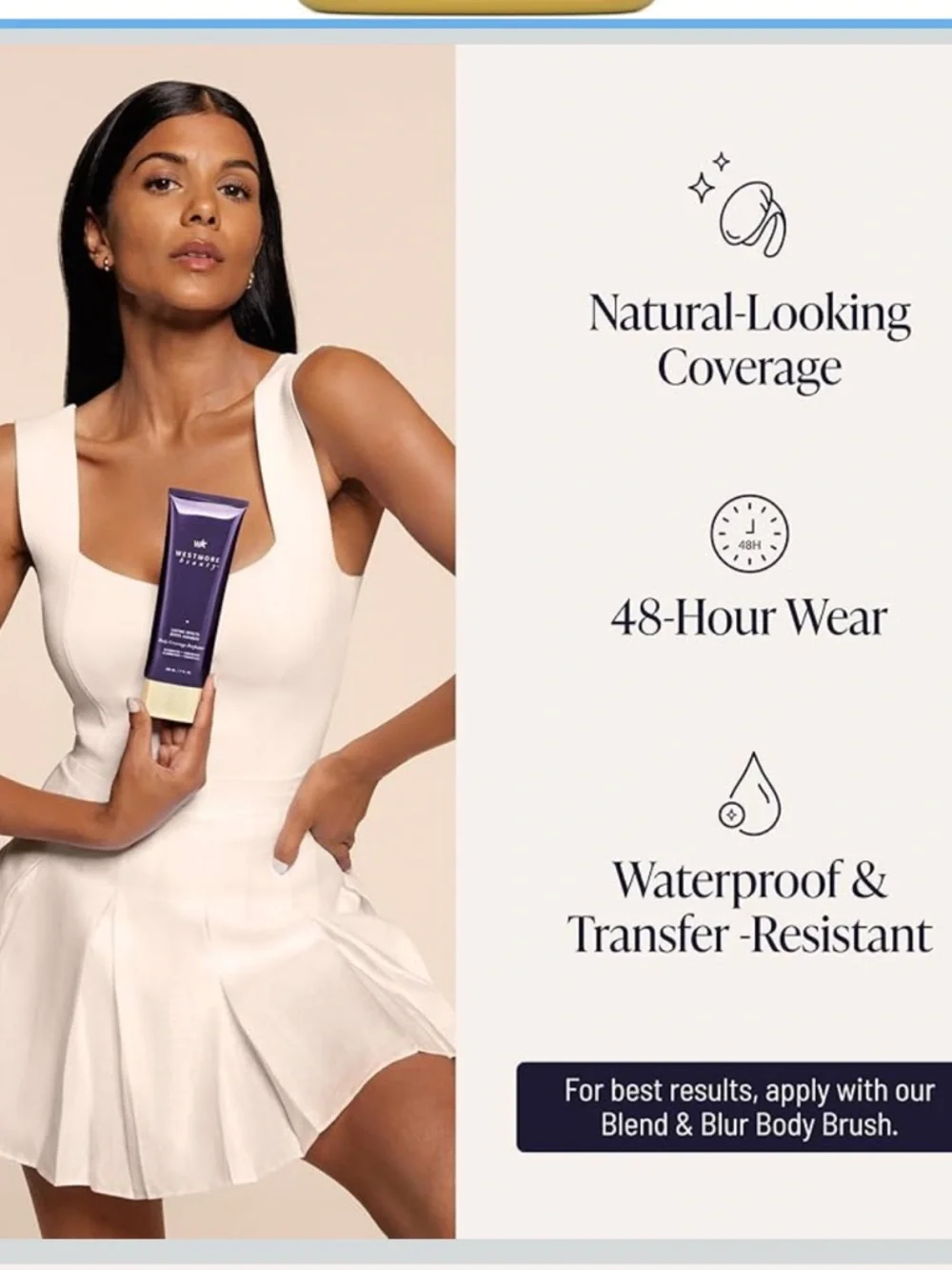 Westmore beauty Body Coverage Perfector in color Natural Radiance, 3.5oz - Picture 6 of 10